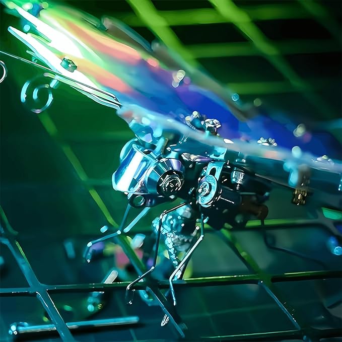 Adult 3D Metal Puzzle, Punk Butterfly Metal Model Set, 3D Puzzle Mechanical Insect Building Blocks, Fun DIY Assembly, high-end Men's Gifts