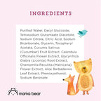 Amazon Brand - Mama Bear 99% Water Baby Wipes, Hypoallergenic, Fragrance Free, 72 Count