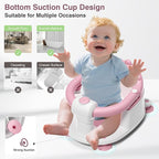 Baby Bath Seat for Babies 5 Months & Up - Non-Slip Bath Seat for Sitting Up, Soft Cushion & Compact Design, Toddler Bathtub Seat