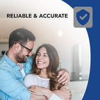 Zewa 4-Way Rotating Infrared Thermometer | Forehead Non-Touch Technology | Fast 1-Second Reading | Distance Detection | LCD 3-Color Display | Memory Recall | Measures Person & Objects