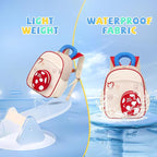 SUN EIGHT Toddler Backpack for Girls Kids Backpack Cute 3D Cartoon School Bag for Baby Girl Boy 2-5 Years (90352-Bear)