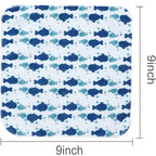 softan Baby Washcloths, 24Pack Baby Wash Cloths Extra Soft & Ultra Absorbent, Baby Towels and Washcloths Face Towel Unisex for Boys Girls Body, Washclothes Gentle on Sensitive Skin, 9x9 Whale & Anchor