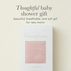 Solly Baby Nursing Cover, Ultra-Breathable, Lightweight Breastfeeding Cover-Up, Buttery-Soft Fabric, Universal Fit, Postpartum Essentials, Newborn Must Haves, Ecru Toile