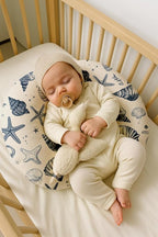 Nursing Pillow Covers 2 Pack, Breastfeeding Pillow Slipcovers Soft and Stretchy, Nursing Covers for Baby Girls Boys Newborn