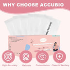 Pregnancy Test Strips with Urine Cups, hCG Detection Home Pregnancy Tests, Sensitive & Over 99% Accurate, 15 Count Individually Wrapped, Rapid hCG Test Strips, 5mm Wider 25mIU/mL