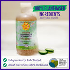 California Kids Chillax Shampoo and Bodywash | 100% Plant-Based | Gentle Skincare | Lavender Shampoo for Kids + Teens | Hypoallergenic Bodywash | 562 mL / 19 oz.
