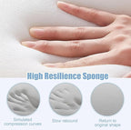 Pillow for Sleeping/Feeding, Soft Cotton Cover, Bedroom, Playrooms, Stroller, Crib, Detachable