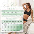 As Fairy Seamless Nursing Bras for Breastfeeding Soft Wireless Sleep Maternity Bralette Regular and Plus Size