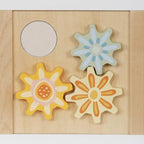 Wooden Activity Cube, 6-in-1 Montessori Toys for 1+ Year Old Boys & Girls, Educational Learning Toys for 1 2 3 Year Old Baby|Bead Maze|Shape Sorter|Mirror|Gear