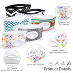 8Pcs Baby Wipes Dispenser, Reusable Baby Wipe Holder Box and Portable Wet Wipes Pouch, Refillable Wipes Pouch Case Container with Lid for Bathroom Baby Nursery Kitchen Office Travel (Grey+Orange)