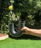 Original pindaloo Skill Game with 2 Balls- Gifts for Kids and Adults Indoor & Outdoor Games, Ball Toys for Boys, Girls, & Teens - Gift Ideas, Fun Stuff, Develops Motor & Juggling Skills (Black Carbon)