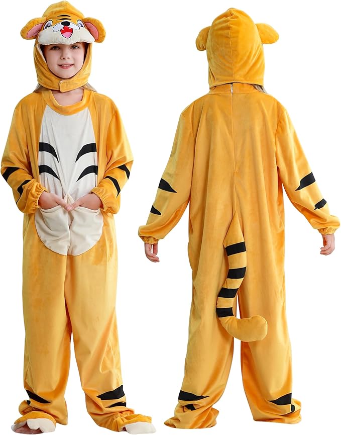 MICHLEY Adorable Animals Cosplay Costume for Kids 3-12Years Soft Breathable & Skin Friendly Halloween Birthday Party
