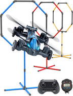 Galvanox Racing RC Drone with Obstacle Course Kit, Includes 3 Hoop Sizes for Competition Game Set