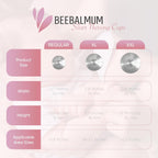 The Original Silver Nursing Cups, Nipple Shields for Breastfeeding Newborns, Protect & Soothe Nursing Nipples, 925 Silver, Regular Size