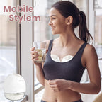 Breast Pump Wearable Breast Pumping: Electric Breast Pumps Hands Free Breastfeeding Pumps with 4 Modes & 9 Levels - Rechargeable Milk Pump, Smart Display for Moms, 24mm 2 Pack