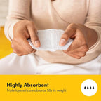 Medela Ultra-Breathable Nursing Pads, Highly Absorbent, Super Soft, Discreet Design for Comfortable Wear, Pack of 60