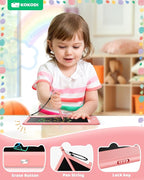 KOKODI LCD Writing Tablet, Valentines Day Gifts for Kids,10 Inch Colorful Toddler Doodle Board Drawing Tablet, Erasable Reusable Electronic Drawing Pads, Educational and Learning Toy for Kids