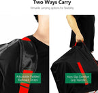 elaia Car Seat Travel Bag for Airplane, Waterproof Wearable with Straps, Large Capacity Padded Car Seat Check Bag, Perfect for Air Travel, Family Vacations, and Parents with Infants