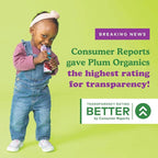 Plum Organics Mighty 4 Organic Toddler Food - Variety Pack - 4 oz Pouch (Pack of 12) - Organic Fruit and Vegetable Toddler Food Pouch