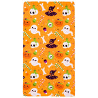 UOMNY Halloween Pumpkin Crib Sheet for Boys Girls Halloween Fitted Crib Sheets for Standard Crib 52 X 28 Inch Toddler Crib Mattresses Sheet, Purple Hat