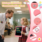 LCD Writing Tablet for Kids Age 3-12 Years-10 Inch, Portable/Interactive/Mess Free Coloring/Reusable Used for Family Educational Learning, Travel Calm Down Toys, Sketch Pad, Stuffers Gifts for Teen