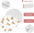 1 Pack Muslin Burp Cloths American Cocker Dog White Cotton Baby Burp Cloths Ultra Absorbent Burping Cloth Soft Spit Up Rags for Baby Boys Girls 22x11 Inch