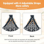 Baby Sling Carrier,Toddler Carrier,Upgraded 2025 Baby Sling with 4 Adjustable Straps(10-30lbs),Lightweight,Portable and One Size Fits All(Blue)