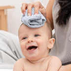 Comfy Cubs Muslin Baby Washcloths 10 Pack - Soft 6-Layer Cotton Wash Cloths for Sensitive Skin - 10"x10" Large, Gentle, Absorbent Infant Essentials for Newborn and Toddlers - Slate