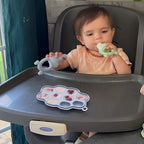 Silicone Nibble Freezer Tray (3 Pack), Kingkam Baby Breastmilk Popsicle Molds, Baby Fruit Feeder Teether Tray, Breast Milk Teether Pop Maker for Homemade Baby Food