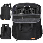Mactso Stroller Travel Bag Compatible with GB Pockit Air Plus All Terrain and GB Pockit + All City, Lightweight Stroller Travel Backpack for Airplane (Black, L)