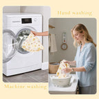 Nursing Pillow & Breastfeeding Pillow – Ergonomic C-Shape for Breastfeeding & Bottle Feeding, Breathable with Washable Cover, Tummy Time & Sitting Support (0-18Months)