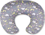 Nursing Pillow, Breastfeeding Pillow with Removable Cotton Cover, Baby Feeding Pillow for Mom Easier Breast Feeding and Bottle Feeding, Breastfeeding Support Cushion for Newborn (Sloth)