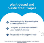 WaterWipes Sensitive+ Newborn & Baby Wipes, 3-In-1 Cleans, Cares, Protects, 99.9% Water, Unscented & Hypoallergenic, 240 Count (4 Packs)