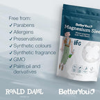 BetterYou Magnesium Sleep Kid’s Bath Flakes - Bath Salts with Popping Candy - Bath Soak with Natural Magnesium - Relaxing Lavender for Sleep - 1.6 lb