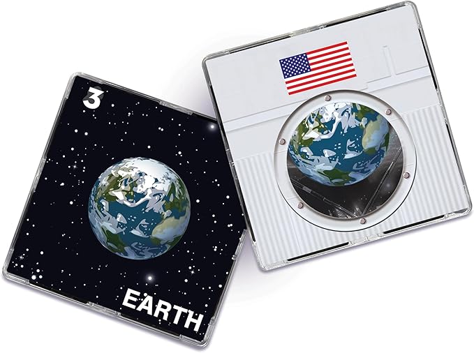 CreateOn NASA Rocketship Magnetic Tile Set, Building Set for Kids, Magnetic Building Toys for Kids, STEM Toys for Boys and Girls Ages 3 and Up, 18-Piece Set