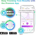 Easy@Home 100 Ovulation Test and 20 Pregnancy Test Strips, FSA Eligible Ovulation Test Kit Powered by Premom Ovulation Predictor Free APP,100LH + 20HCG + 120 Urine Cups-Package May Vary