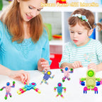 Transformable Fidget Spinners for Kids and Adults, 4 Pack Fidget Toys for Teens Anxiety, Sensory Toys for Autism ADHD Stress Relief, Gift Party Favors for Boys Girls, Random Color