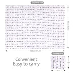 Rquite Car Seat Covers for Babies, 100% Muslin Carseat Cover Boys Girls, Lightweight Infant Car Seat Canopy, Soft Breathable Baby Carrier Cover, Summer Stroller Cover (Grey Arrow)