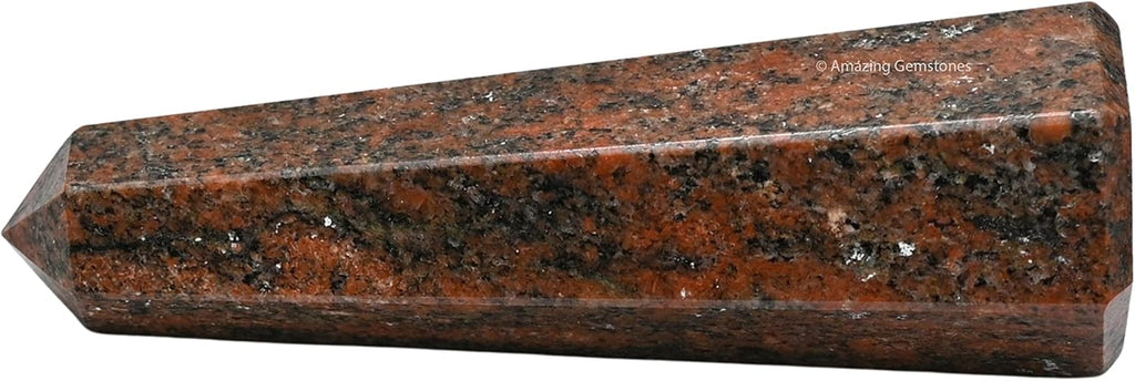 Amazing Gemstone Unakite Crystal Towers - Natural Healing Crystal Point Obelisk for Reiki Healing and Crystal Grid (2" to 3" Inch)