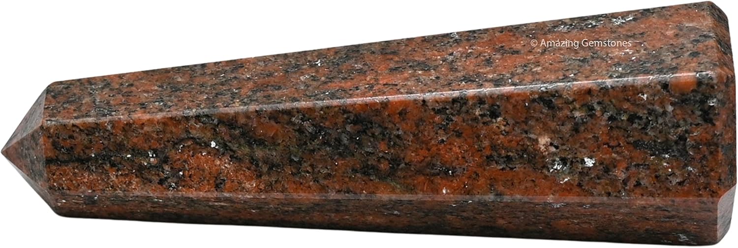 Amazing Gemstone Unakite Crystal Towers - Natural Healing Crystal Point Obelisk for Reiki Healing and Crystal Grid (2" to 3" Inch)