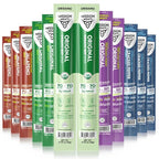 Mission Meats Variety Pack with Certified Organic Beef, Grass Fed, Free Range Turkey, and Cracked Pepper Pork – Gluten & Sugar Free, Whole 30 & Paleo Friendly, Delicious and Family Friendly (12 Count)