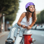 Skateboard Bike Helmet for Adults Women Men Youth Kids (2-3-5-8-14+ Years Boys Girls) - Lightweight Multi-Sport Adjustable Helmets for Bicycle Skateboard Scooter Skate Cycling