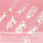 102PCS Baby Tongue Cleaner,Baby Oral Cleaner Newborn Baby Toothbrush,Disposable Infant Toothbrush Clean Baby Mouth,Gauze Gum Cleaner Stick Dental Care for 0-36 Month Baby+1 Finger Toothbrush with Case