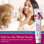 High-Potency 20% Zinc Oxide Ointment - (Pack of 24) Baby Diaper Rash Cream and Gentle Skin Protectant Barrier for Chafed Skin, Wetness Daily & Overnight Protection Soothing, Hypoallergenic, 1oz Tubes