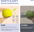 Montessori Toys - Sensory Balls for Toddlers, Multiple Textures Colorful Sensory Toys for Babies 1-3, Hand Catching Baby Balls, Baby Rattle 3-6 Months