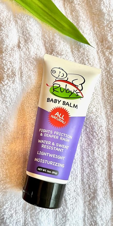 Ruby’s Ultra Premium Baby Ointment | All-Natural Diaper Rash Cream with Calendula Oil | Soothes Cradle Cap, Eczema, Dry Skin & Chapped Lips | Pediatrician-Recommended | Petroleum Free – 3oz