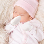 BQUBO 6 Pairs Newborn Baby Boys Girls Mittens 0-6 Months Unisex-Baby Infant Mittens Elastic No Scratch Wrist Gloves