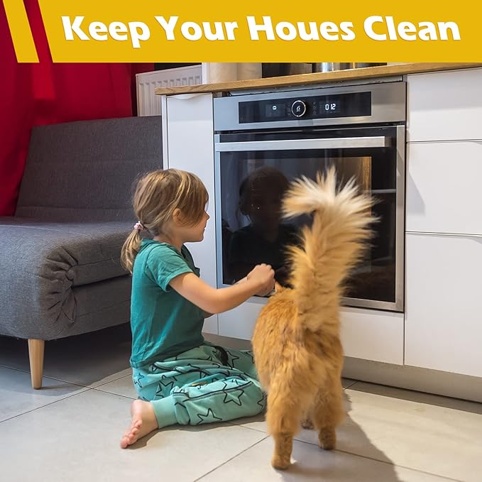 Tuanse 30 Pcs Cabinet Locks Invisible Safety Drawer Latches with Screws Self Adhesive Cabinet Drawer Locks for Home Kitchen Furniture Door Latches(Black)