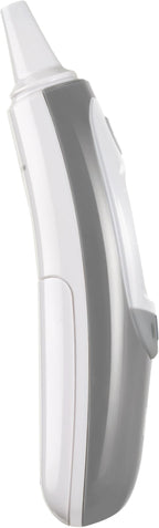 HealthSmart Compact Instant Read Infrared Digital Ear Thermometer, Measures Ambient Air Temperatures, Fahrenheit and Celsius Readings, FSA & HSA Eligible, Grey (Pack of 36)