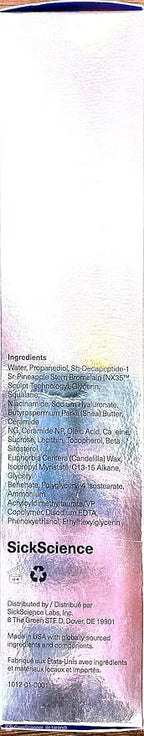 SickScience DropOff Advanced Exosome Body Firming & Sculpting Cream | Targets Stretch Marks, Cellulite, the Belly Area & Loose Skin, Including After Pregnancy, 100ml